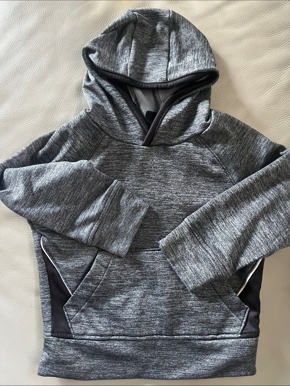 Kids' Gray Hooded Sweatshirt